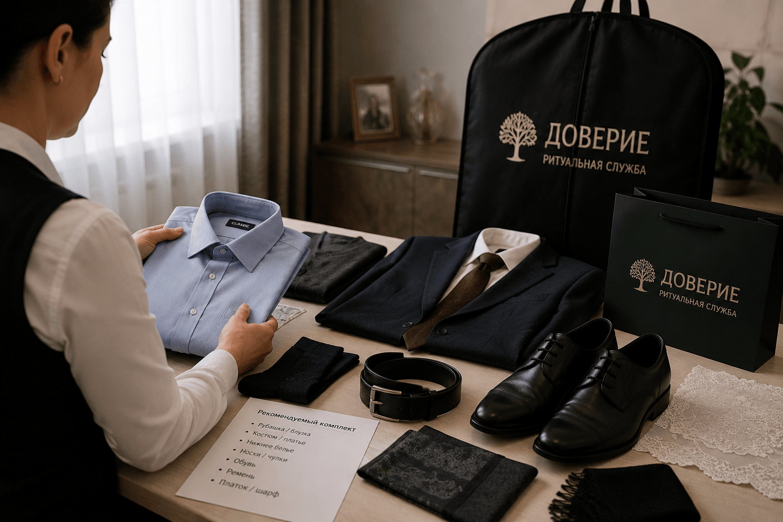 Как выбрать одежду для прощания с умершим: рекомендации для родственников